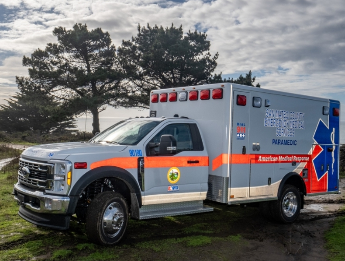 AMR Adds New 4x4 Ambulances To San Mateo County Fleet